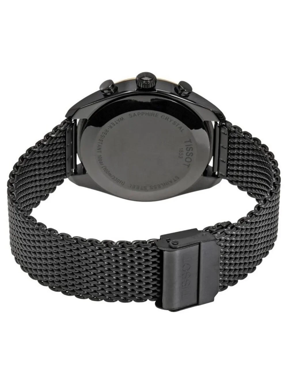 NWT Tissot PR 100 Chronograph Black Dial Men's Watch